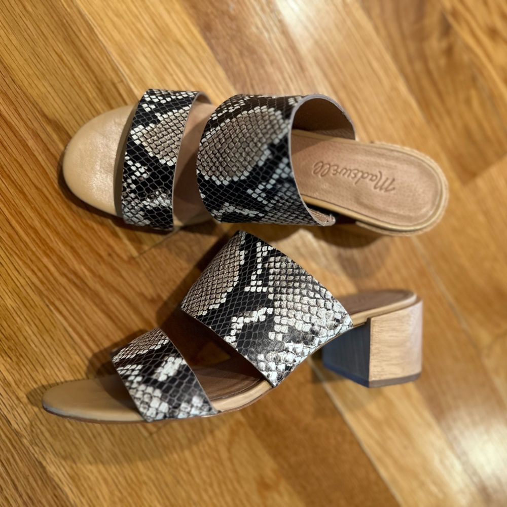Madewell heeled sandals - Picture 1 of 8
